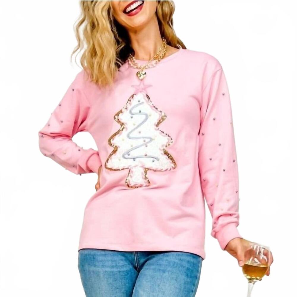 NEW SOUTHERN GRACE holiday sweatshirts in christmas cookie patch